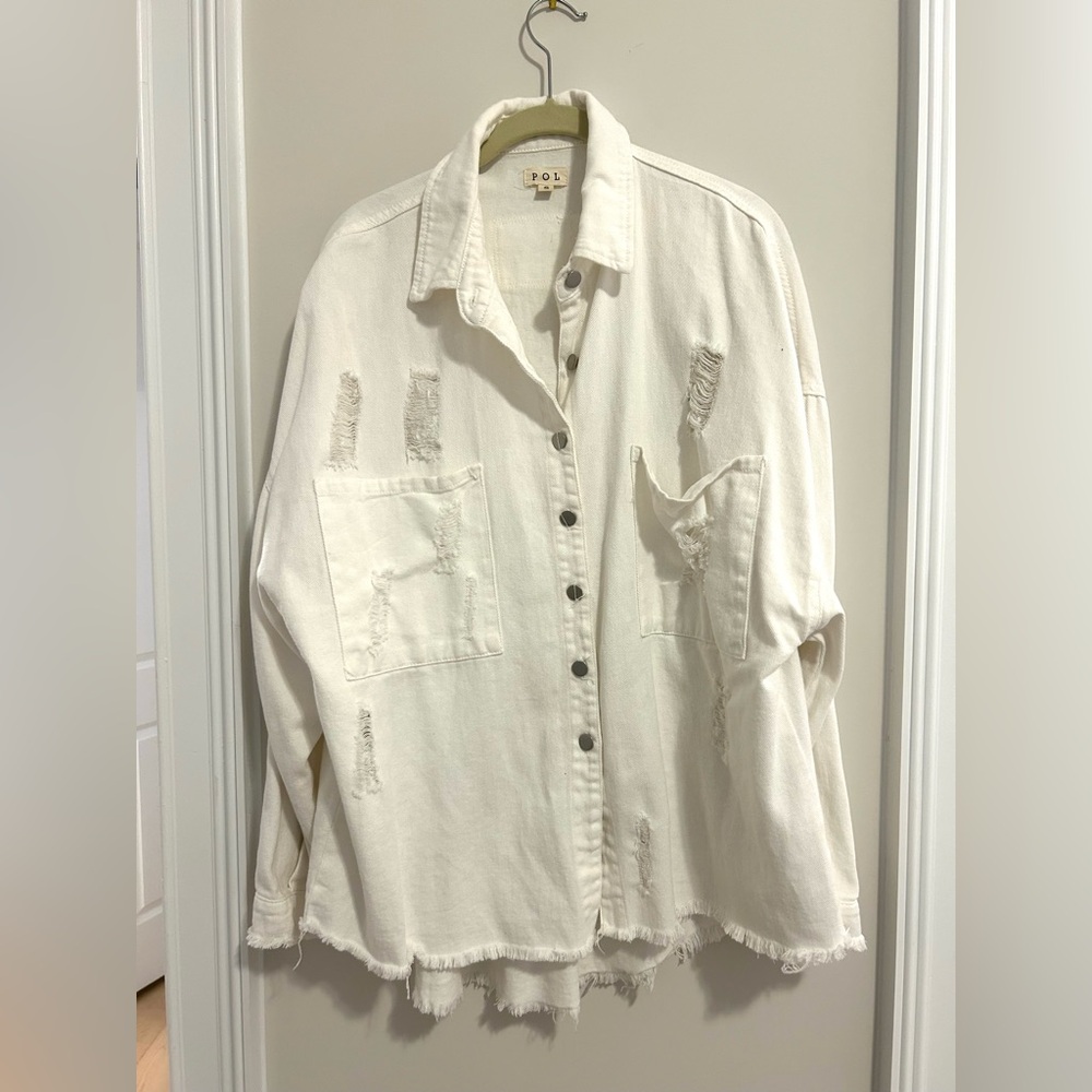 POL | Oversized Vintage Denim Jacket